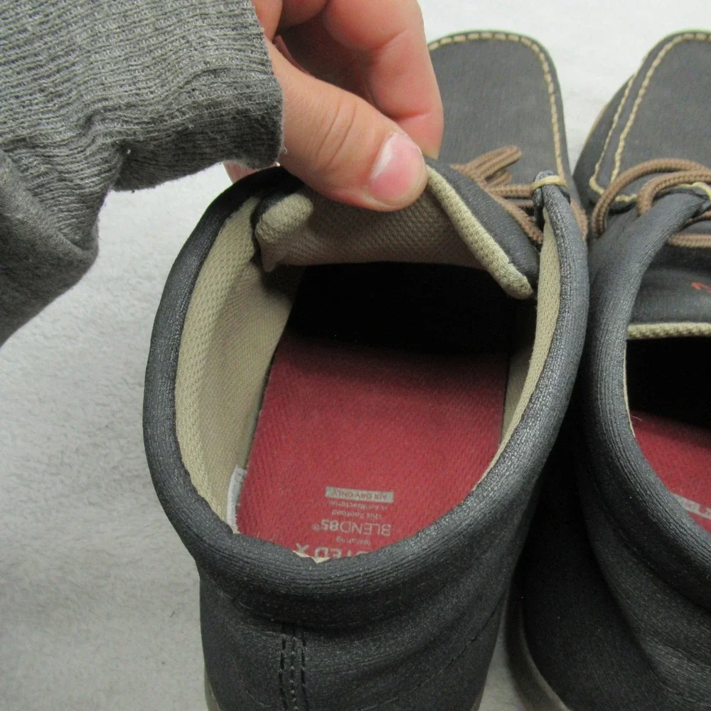 Twisted‎ X Mens 11.5M Shoes Brown Leather Chukka Driving Moc Toe Lace Up Casual